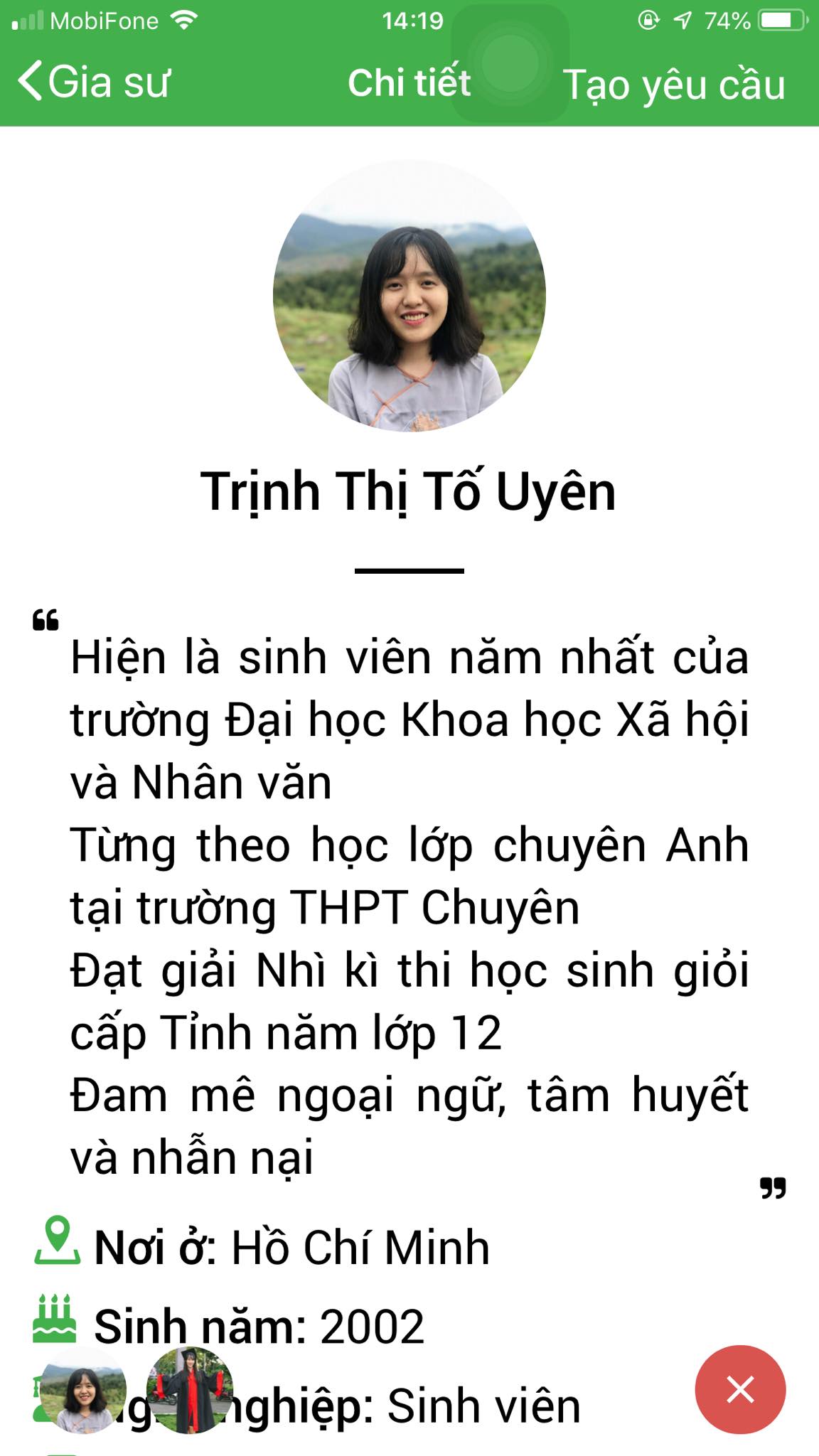 App Daykemtainha.vn tiếng Anh Online